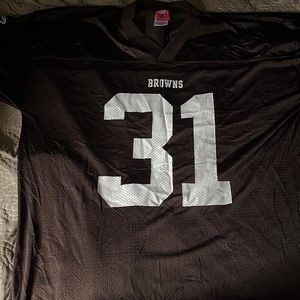 Cleveland Browns Lewis number 31 jersey size XL